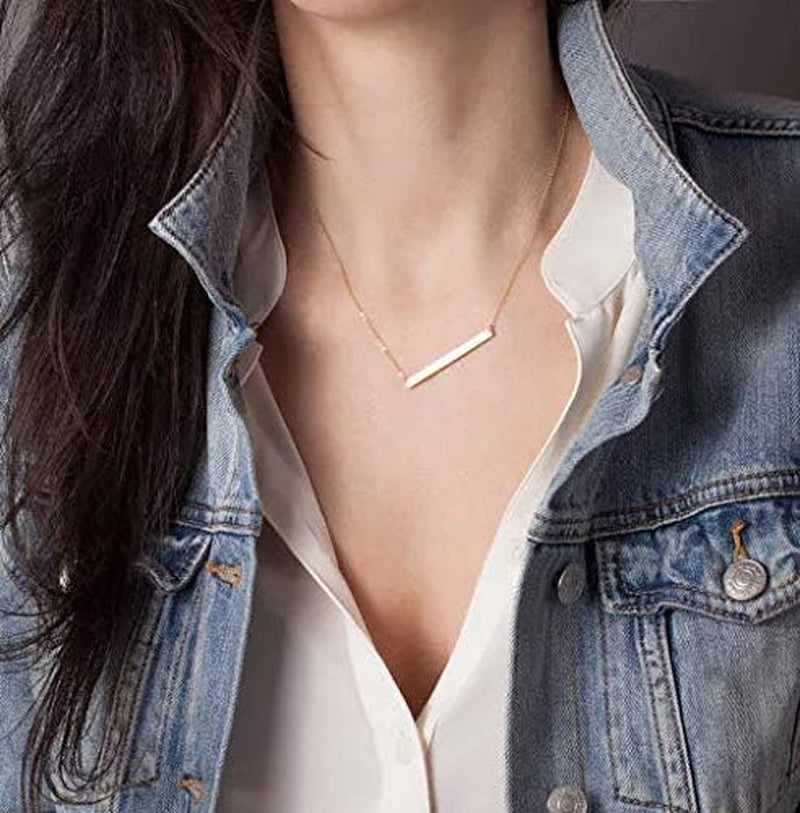 8Pack Friendship Unicorn Necklace Set Good Luck Elephant Pendant Chain Necklace with Message Card Party Favors Birthday Gifts for Women (Gold)